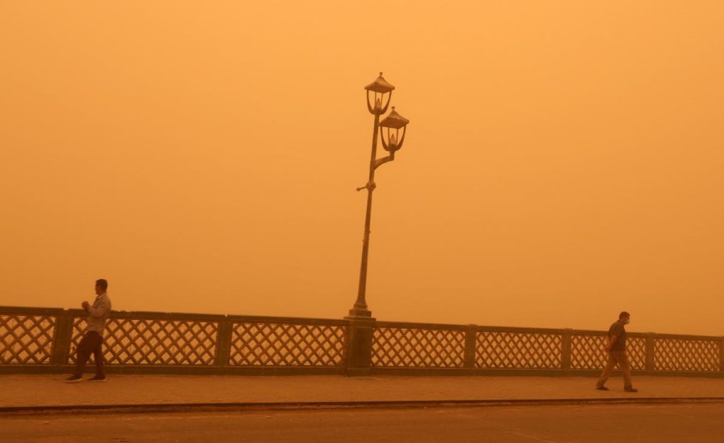 tempesta sabbia iraq baghdad