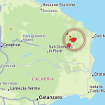 Terremoto in Calabria nella notte: epicentro a Umbriatico | DATI e MAPPE