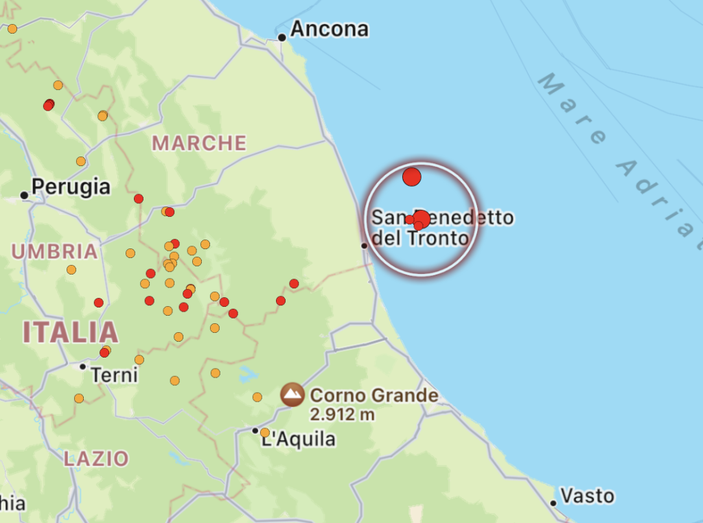 terremoto costa marchigiana