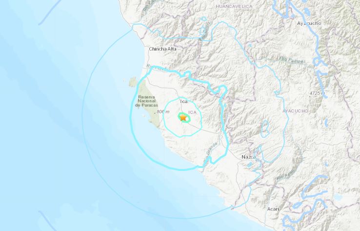 terremoto ica perù