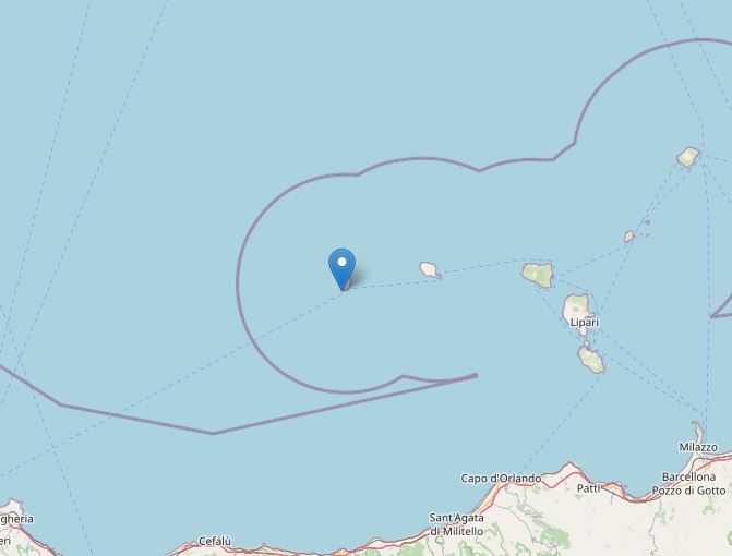 terremoto isole eolie (
