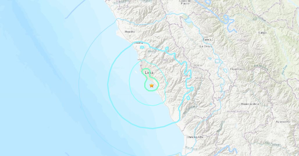terremoto lima perù