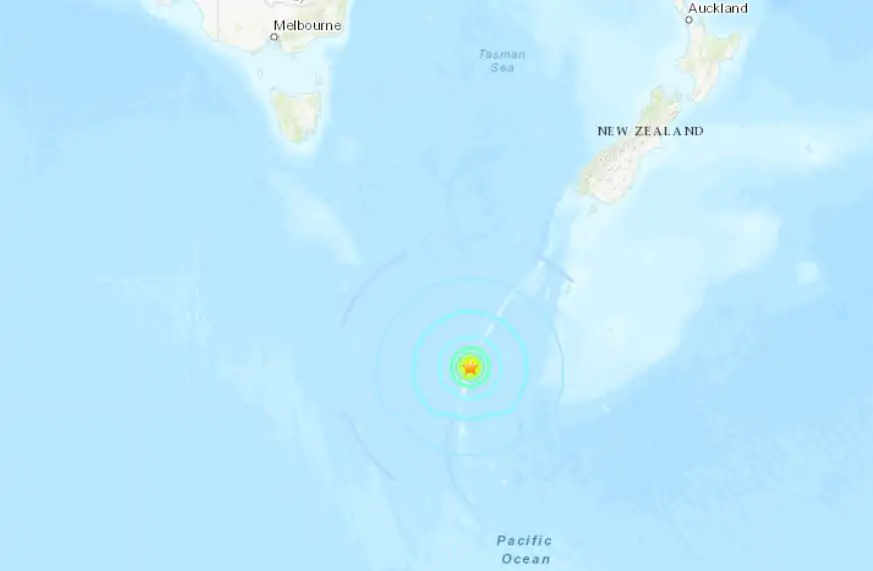 terremoto pacifico oggi