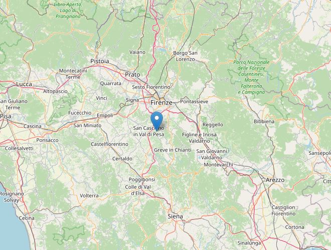 terremoto toscana firenze