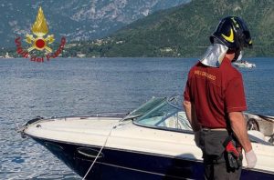 vigili fuoco lago como