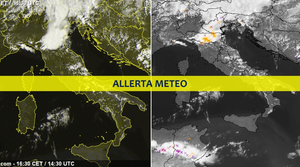allerta meteo italia giugno 2022