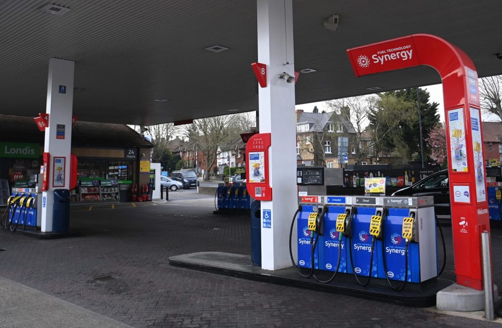 benzina regno unito