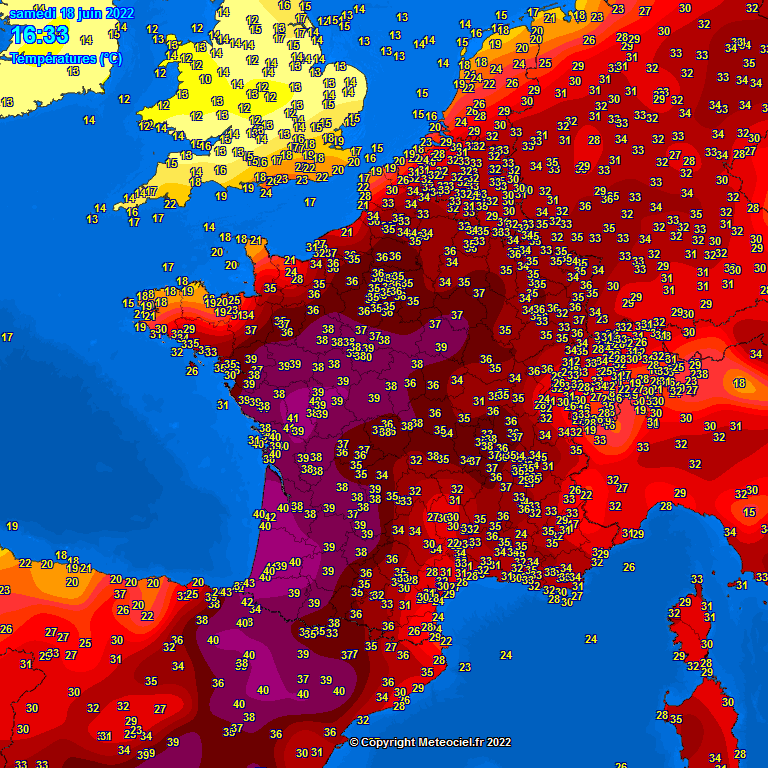caldo francia 18 giugno 2022