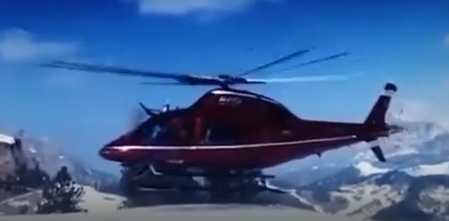 elicottero disperso