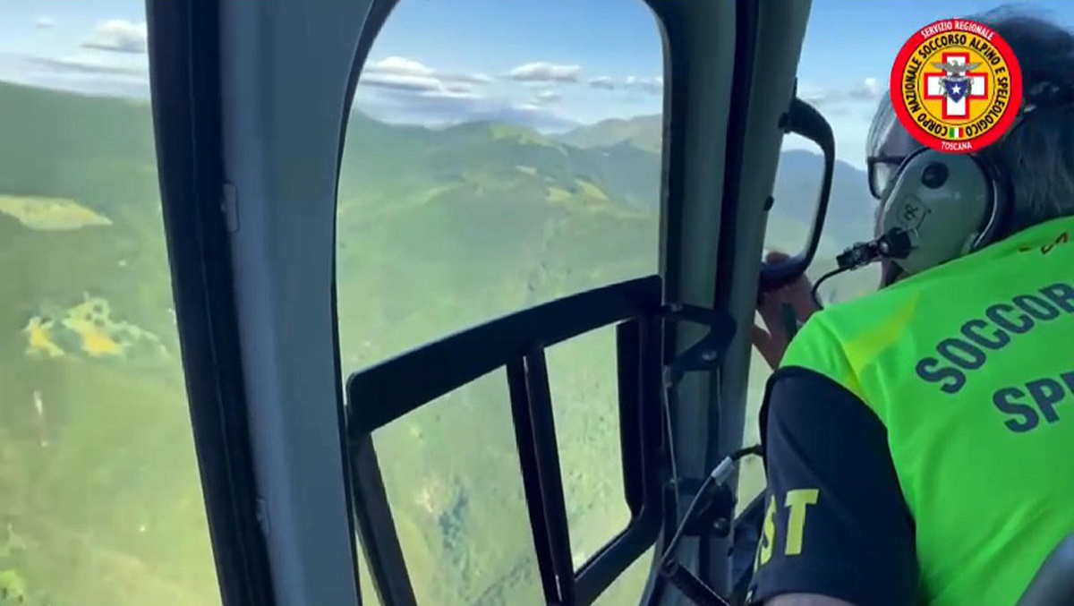 Elicottero scomparso soccorso alpino