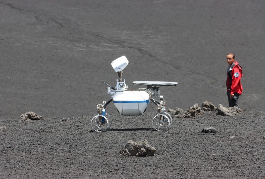etna lander robot missione arches