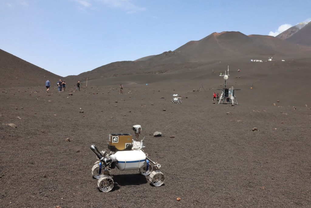 etna lander robot missione arches