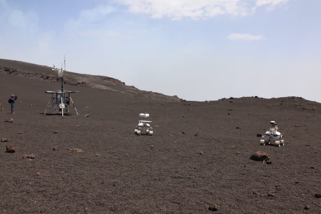 etna lander robot missione arches