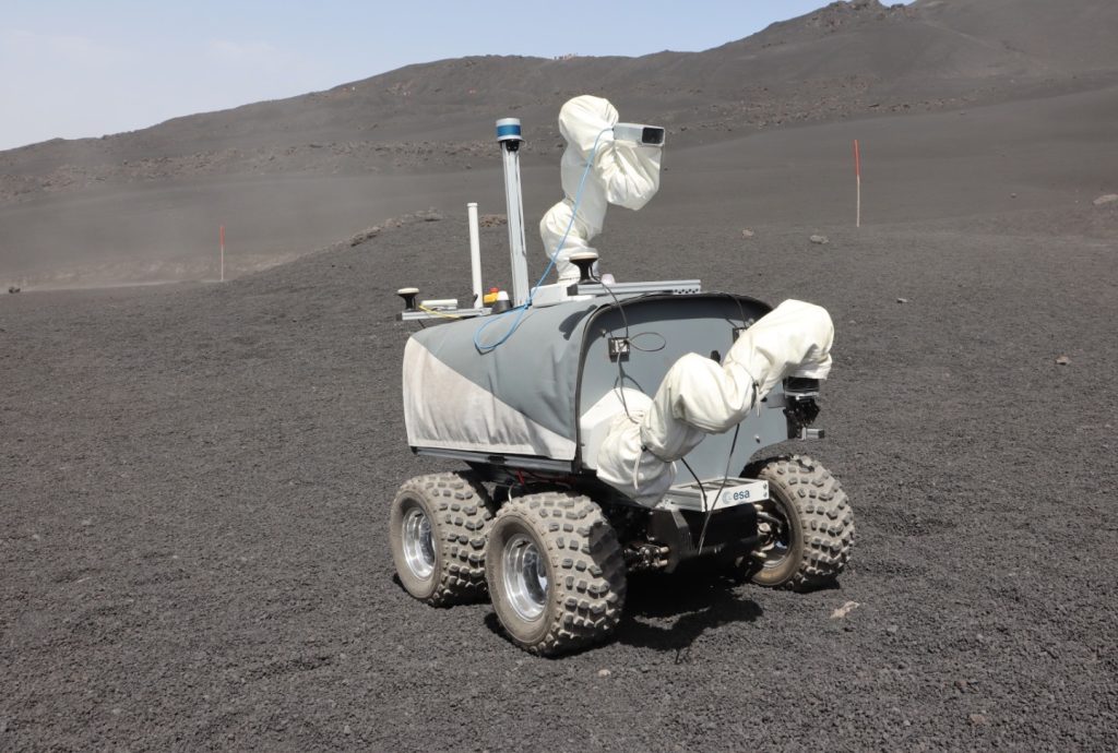 etna lander robot missione arches