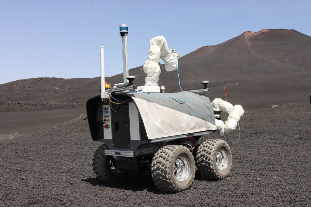 etna lander robot missione arches