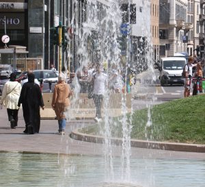 siccità fontane milano