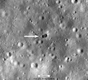 impatto razzo luna