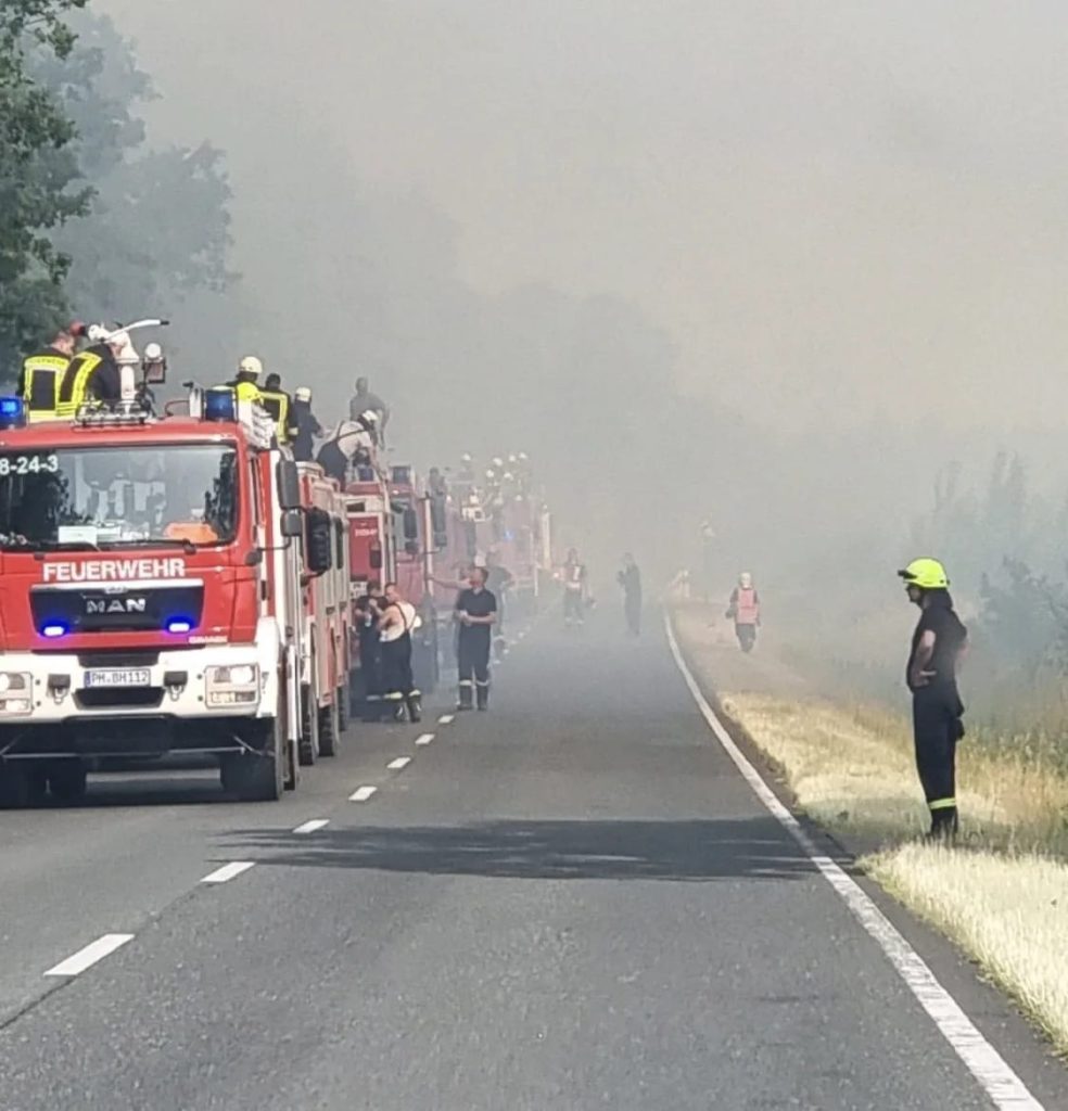 incendio Treuenbrietzen germania