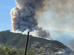 incendio taggia liguria