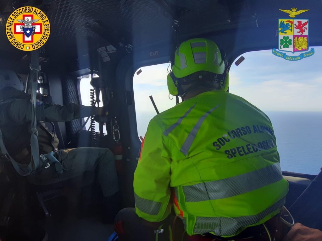 intervento soccorso alpino aeronautica militare sicilia