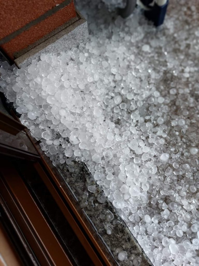 maltempo grandine caselle piemonte