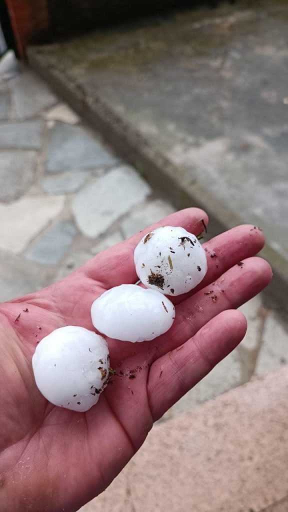 maltempo grandine cuorgné piemonte