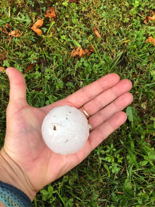 maltempo grandine francia