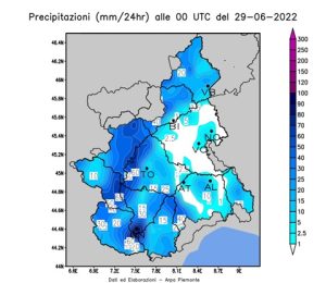 piogge piemonte 28 giugno