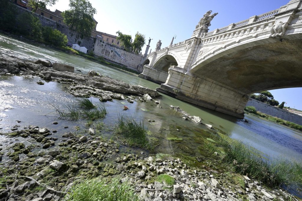 siccità fiume tevere