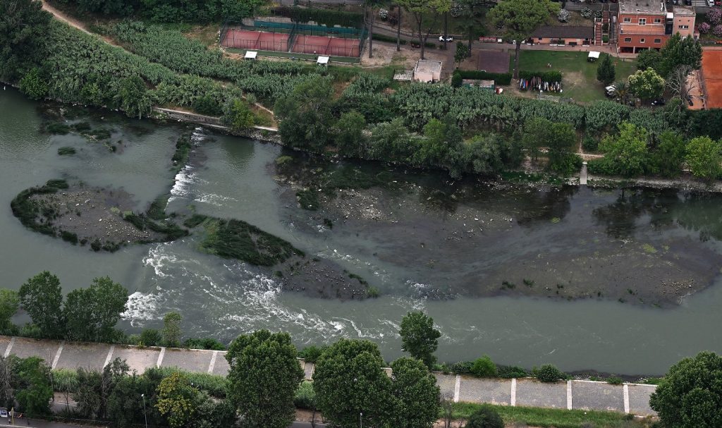 siccità fiume tevere