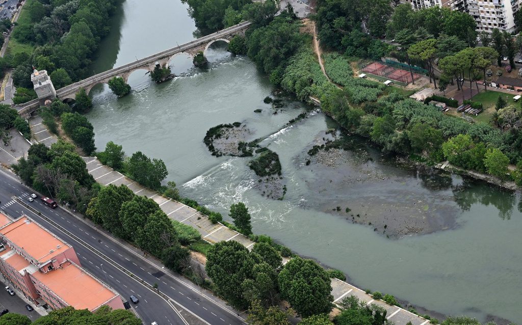 siccità fiume tevere