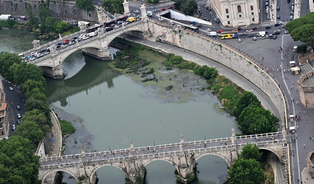 siccità fiume tevere
