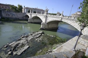 Siccità tevere Roma