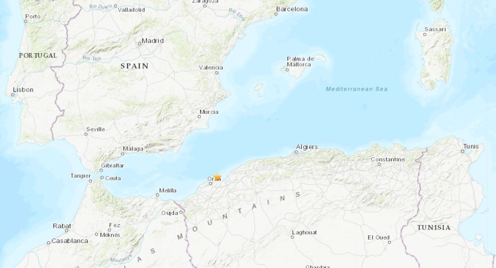 terremoto algeria