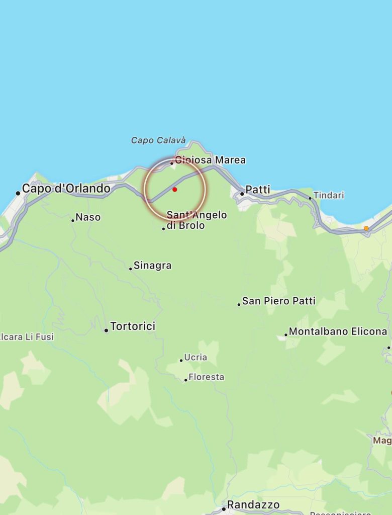 terremoto sicilia oggi