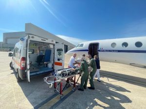 trasporto sanitario aeronautica militare