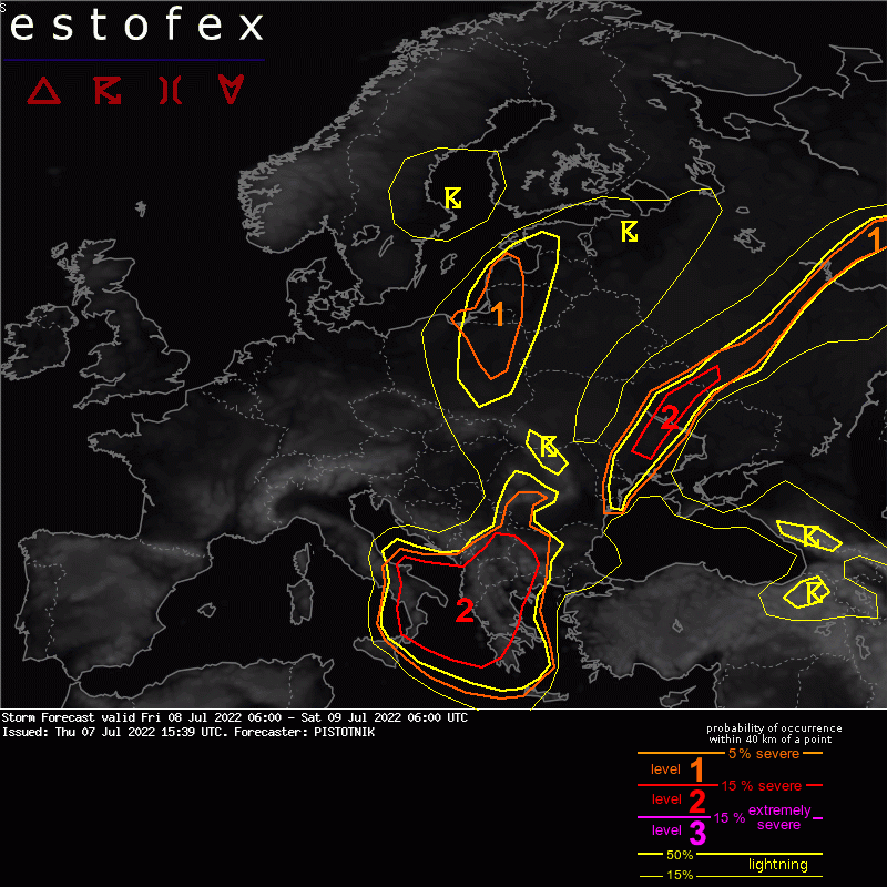allerta meteo 8 luglio 2022