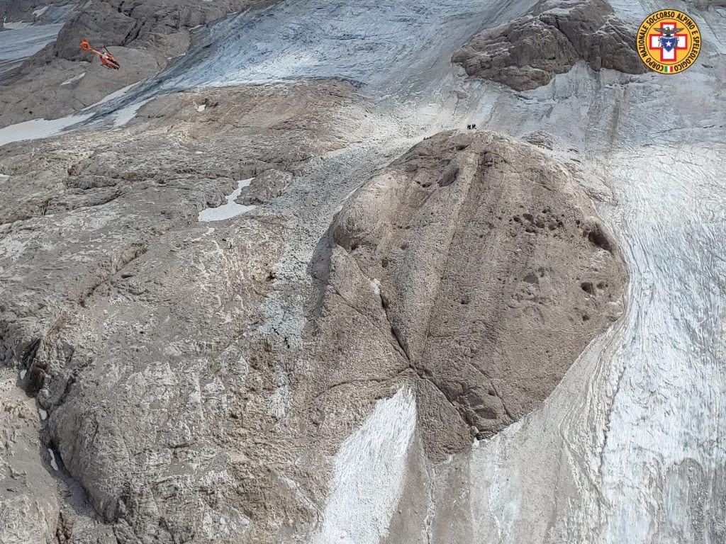 crollo seracco marmolada