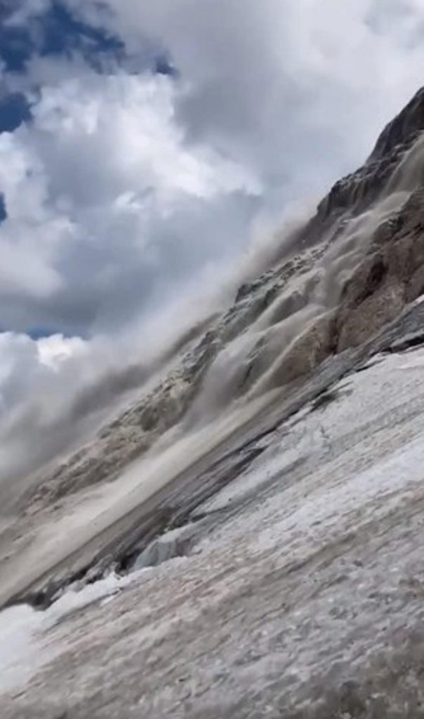 crollo seracco marmolada