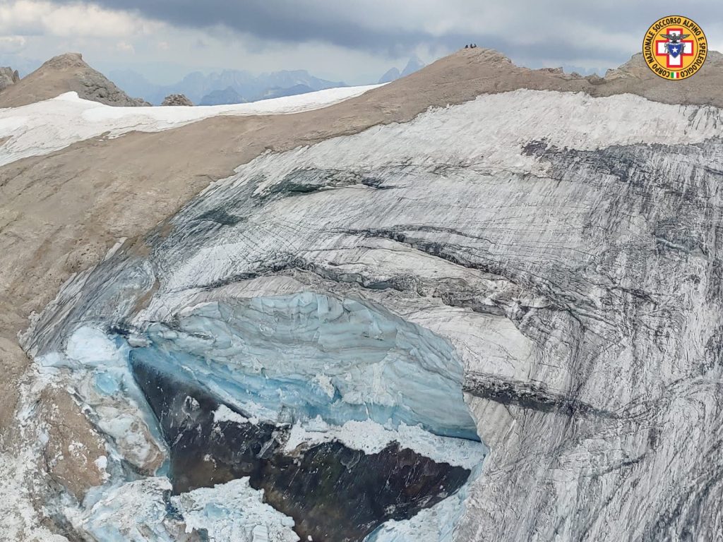 crollo seracco marmolada