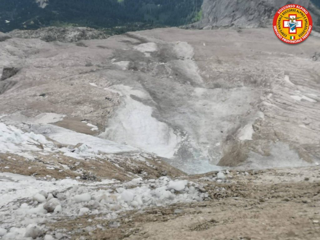 crollo seracco marmolada