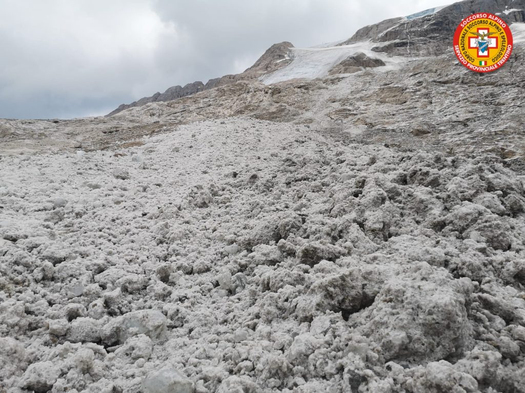 crollo seracco marmolada