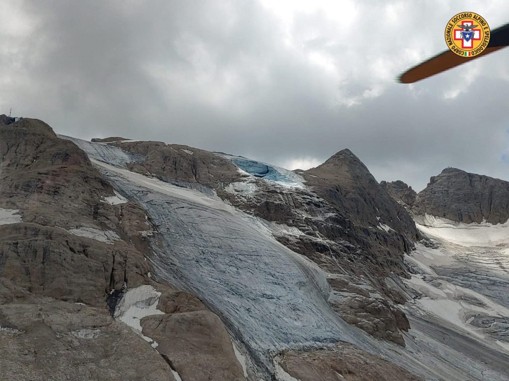 crollo seracco marmolada