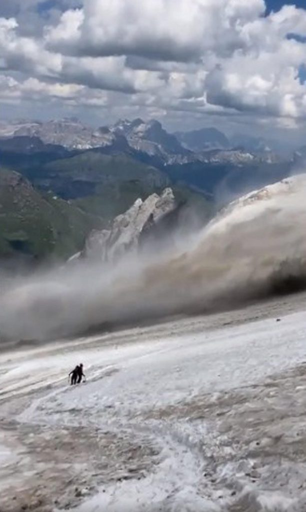 crollo seracco marmolada