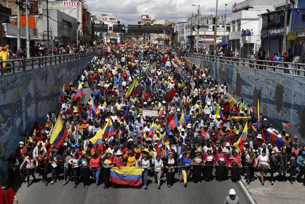 ecuador sciopero 2022
