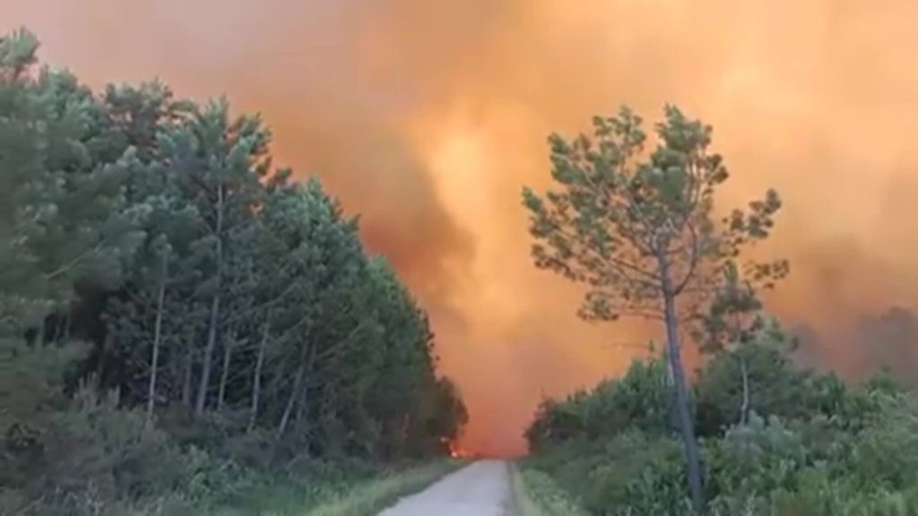 incendio gironda francia