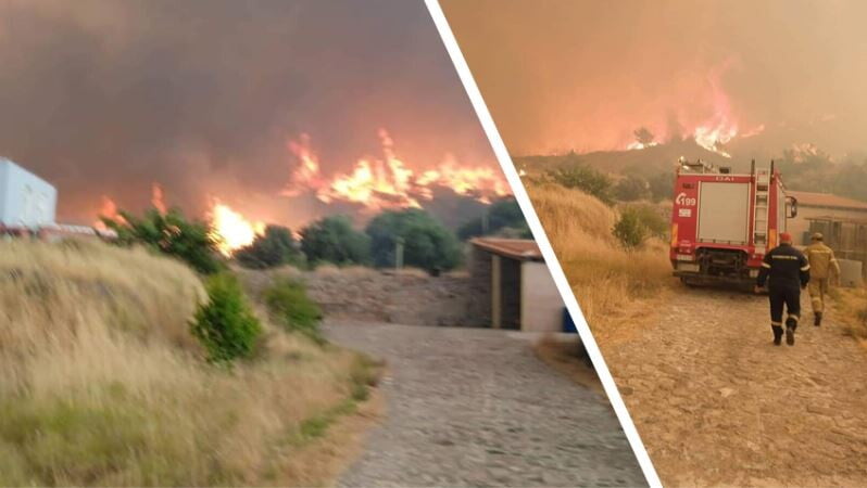incendio lesbo grecia
