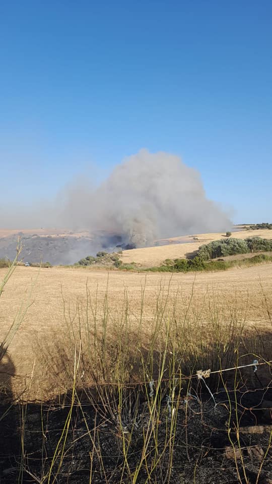 incendio mandas sardegna