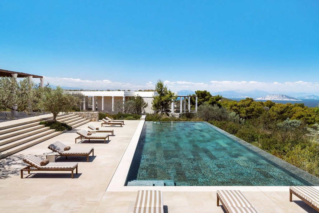 incendio resort amanzoe grecia