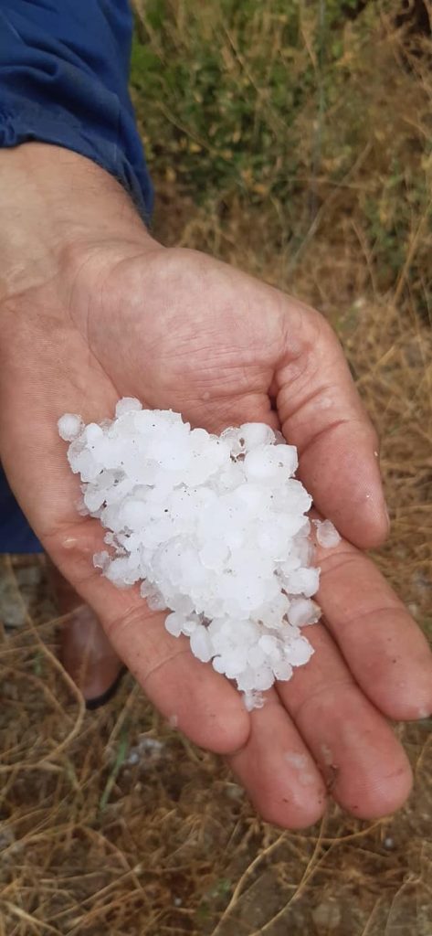 maltempo grandine sila calabria